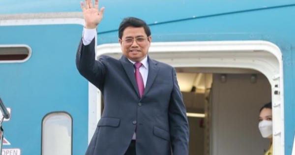 Thủ tướng lên đường tham dự Hội nghị Cấp cao Đặc biệt ASEAN-Mỹ, thăm, làm việc tại Mỹ