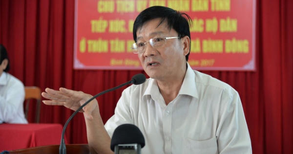 Thi hành kỷ luật ông Trần Ngọc Căng nguyên Chủ tịch UBND tỉnh Quảng Ngãi
