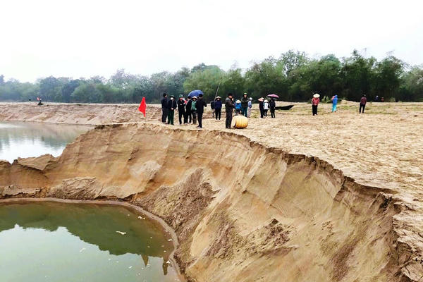 Kiểm tra 53 doanh nghiệp khai thác cát, sỏi ở Nghệ An