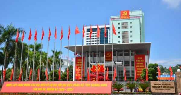 Đại hội Đại biểu Đảng bộ tỉnh Quảng Ninh lần thứ XV, nhiệm kỳ 2020-2025 diễn ra từ 25-27/9