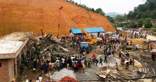 Sập giàn giáo công trình thủy điện tại Lào, hai người Việt Nam tử vong