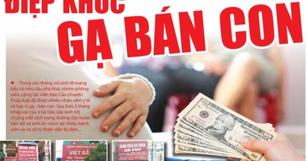 Hé lộ bằng chứng đầu tiên vụ" chuyển nhượng" trẻ sơ sinh