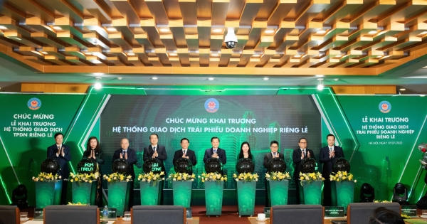 Khai trương Hệ thống giao dịch trái phiếu doanh nghiệp phát hành riêng lẻ