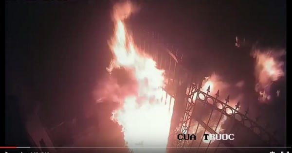 Hà Nội: Nhà Tổ trưởng dân phố bị phóng hỏa trong đêm