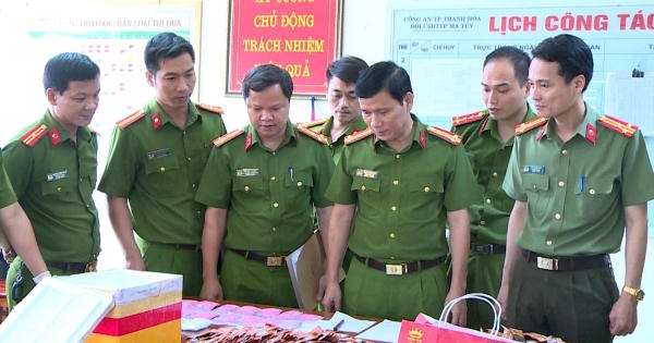 Triệt xoá đường dây ma túy "nước vui, nước sướng" ở Thanh Hóa