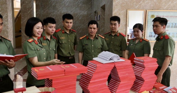 Trường Cao đẳng An ninh nhân dân I lan toả sâu rộng giá trị văn hoá đọc đến cán bộ, học viên