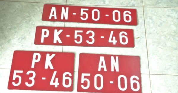 An Giang: Dùng biển số giả của quân đội để vận chuyển thuốc lá lậu