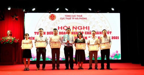 TP Hải Phòng: Biểu dương doanh nghiệp chấp hành tốt chính sách pháp luật thuế