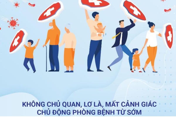 Tăng cường công tác phòng, chống dịch bệnh ở người “từ sớm, từ xa”