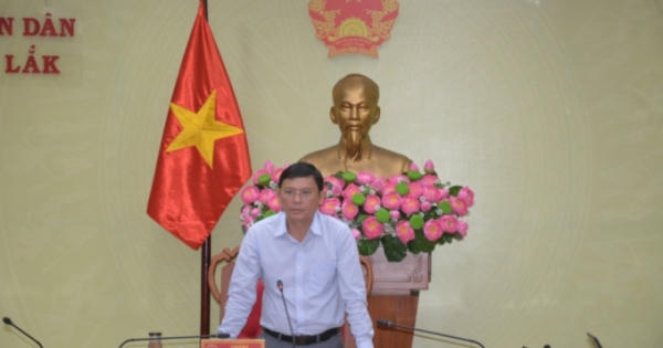 UBND tỉnh Đắk Lắk Họp báo thường kỳ tháng 8