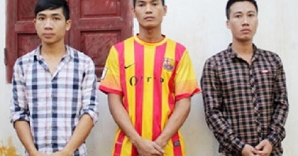 Nghệ An: 3 đối tượng trộm cắp xe máy bị bắt