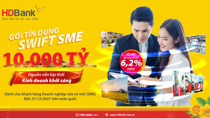 Hàng loạt gói vay siêu rẻ, lãi suất chỉ từ 4,99% dành cho doanh nghiệp SME và hộ kinh doanh