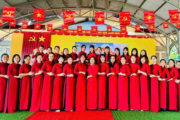 Trường Mầm non Hoa Mai: Một “ngôi nhà hạnh phúc” cho tuổi thơ ở Phú Thọ