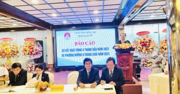 6 tháng đầu năm 2023, Đoàn Luật sư tỉnh Đồng Nai trợ giúp pháp lý 287 vụ