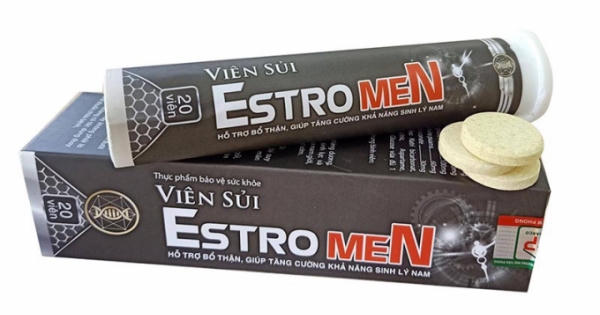 Thực phẩm bảo vệ sức khỏe Viên sủi Estromen có dấu hiệu lừa dối người tiêu dùng