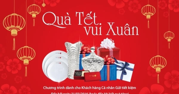 Viet Capital Bank dành hàng nghìn quà tặng khách hàng dịp Tết