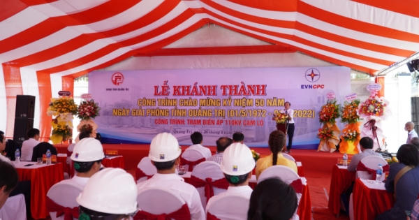 Tiểu dự án TBA 110kV Cam Lộ và đấu nối vượt tiến độ 5 tháng