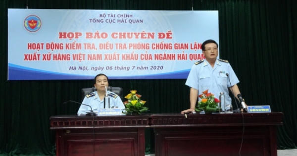 Ngành Hải quan chỉ ra 3 phương thức gian lận xuất xứ phổ biến
