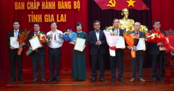 Gia Lai: Điều động, chỉ định 6 cán bộ lãnh đạo thuộc diện Tỉnh ủy quản lý