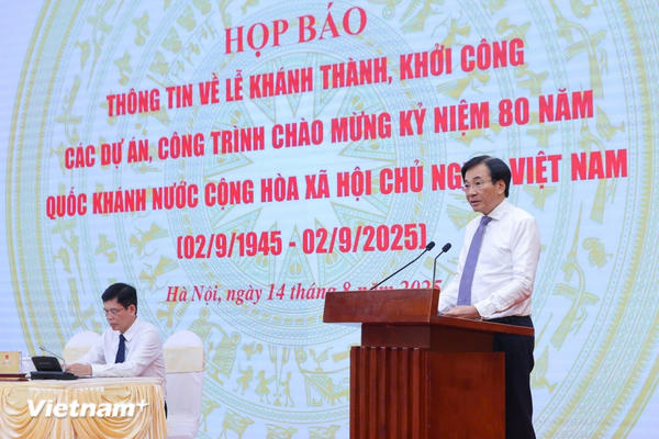 Dự kiến khánh thành, khởi công đồng loạt 250 dự án, công trình vào ngày 19/8