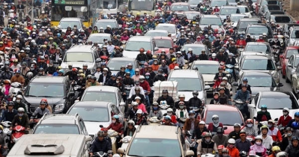 Vận tốc ô tô được tăng thêm 10km/h trong khu đông dân
