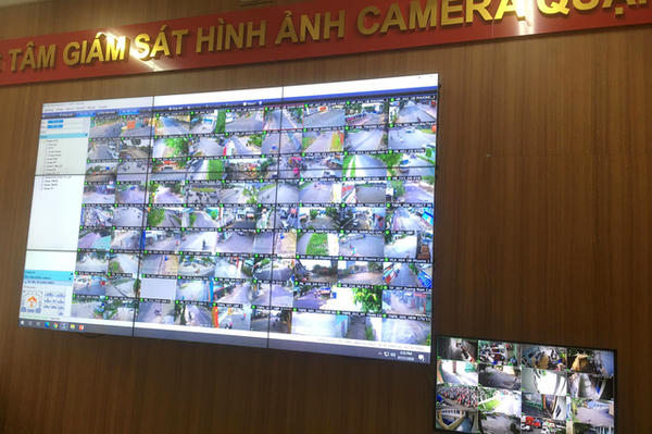 Quận ven TP HCM lắp hơn 1.000 camera để phòng chống tội phạm