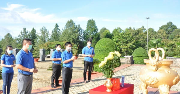 Hướng đến ngày Thương binh liệt sĩ, tuổi trẻ Bình Phước lan tỏa lòng tri ân Hướng đến ngày Thương binh liệt sĩ, tuổi trẻ Bình Phước lan tỏa lòng tri ân