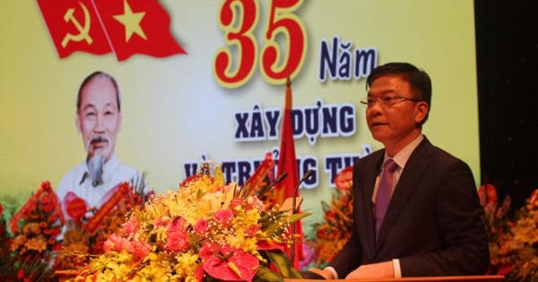 Bộ trưởng Lê Thành Long dự Lễ kỷ niệm 35 năm ngày thành lập Sở Tư pháp Bắc Giang
