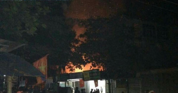 Hàm Yên (Tuyên Quang): Mùng 3 Tết, 2 ngôi nhà bị thiêu rụi