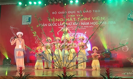 Bộ GD-ĐT: Bế mạc Hội thi Tiếng hát sinh viên khu vực phía Bắc