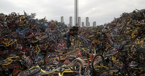 Những 'nghĩa trang' xe đạp chia sẻ ở Trung Quốc giờ ra sao?