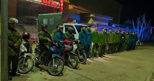 Nghệ An: Đảm bảo an ninh, an toàn đêm Giao thừa Tết Nguyên đán Giáp Thìn 2024