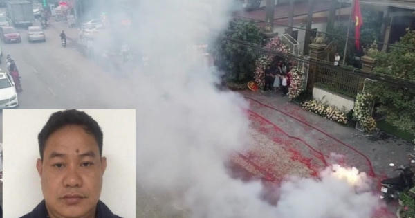 Tạm giữ hình sự đối tượng liên quan đến vụ đốt hàng chúc mét pháo tại đám cưới ở Sóc Sơn