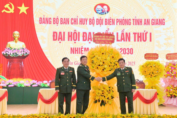 Đại hội đại biểu Đảng bộ Ban Chỉ huy BĐBP tỉnh An Giang lần thứ I, nhiệm kỳ 2025 - 2030