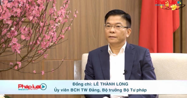 Bộ trưởng Bộ Tư pháp Lê Thành Long: Năm 2020 ngành Tư pháp vượt nhiều khó khăn, thách thức để thực hiện nhiệm vụ Bộ trưởng Bộ Tư pháp Lê Thành Long: Năm 2020 ngành Tư pháp vượt nhiều khó khăn, thách thức để thực hiện nhiệm vụ