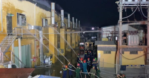 Hải Phòng: “Bà hỏa” thiêu rụi nhà xưởng của công ty sản xuất đồ chơi