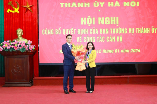 Chủ tịch huyện Đan Phượng được điều động giữ chức Giám đốc Sở TN&MT Hà Nội