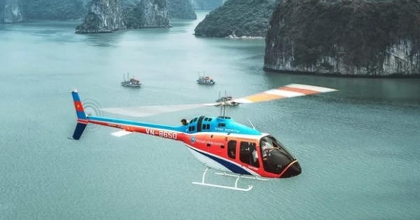 Máy bay trực thăng số hiệu VN-8650 mất tích trên Vịnh  Hạ Long