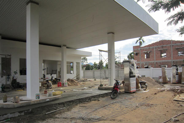 Hà Nam: Dự án cửa hàng xăng dầu Hà Cường xây dựng không phép