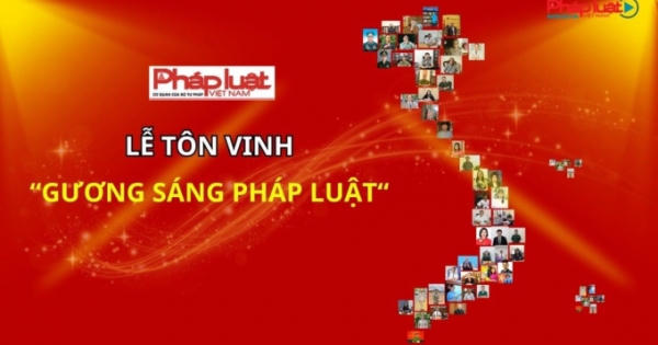 Công bố danh sách 50 "Gương sáng pháp luật" năm 2023