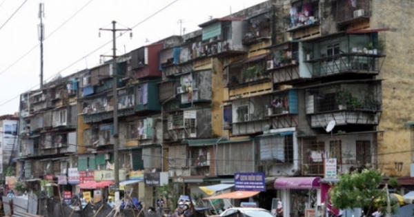 Hà Nội hiện có 42 chung cư cũ nguy hiểm