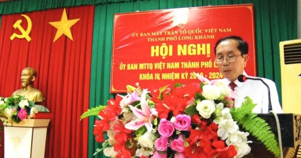Ông Nguyễn Trung Tín được bầu giữ chức Chủ tịch Ủy ban MTTQVN thành phố Long Khánh Ông Nguyễn Trung Tín được bầu giữ chức Chủ tịch Ủy ban MTTQVN thành phố Long Khánh