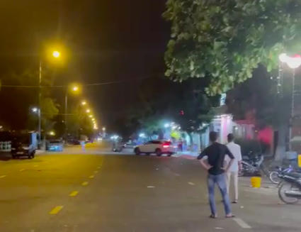 Tài xế lái xế hộp tông chết người trước quán nhậu rồi lái xe bỏ trốn