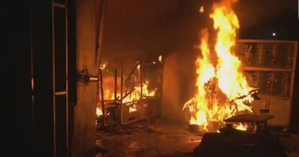 Bắt cụ ông 70 tuổi phóng hỏa đốt 3 căn nhà