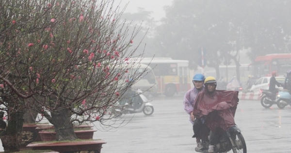 Gió mùa đông bắc gây mưa rét từ chiều nay