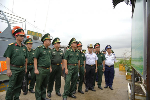Bộ Quốc phòng kiểm tra cao điểm chống khai thác IUU tại tỉnh An Giang