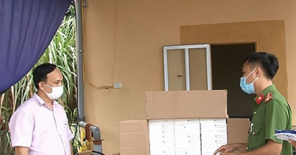 Phát hiện 1.000 que test nhanh Covid-19 không hoá đơn vận chuyển từ Hà Nội về Ninh Bình