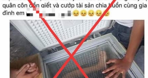 Bị công an triệu tập vì lên mạng bịa ra một vụ án mạng kinh hoàng, giấu xác trong tủ lạnh