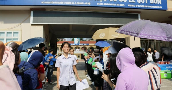 Thí sinh Hà Nội tự tin đạt 10 điểm môn tiếng Anh Thí sinh Hà Nội tự tin đạt 10 điểm môn tiếng Anh