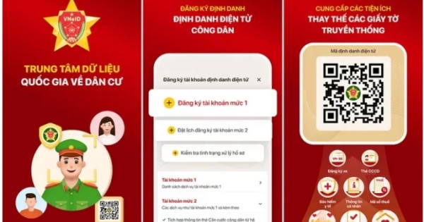Căn cước công dân điện tử (VNeID) bắt đầu được sử dụng